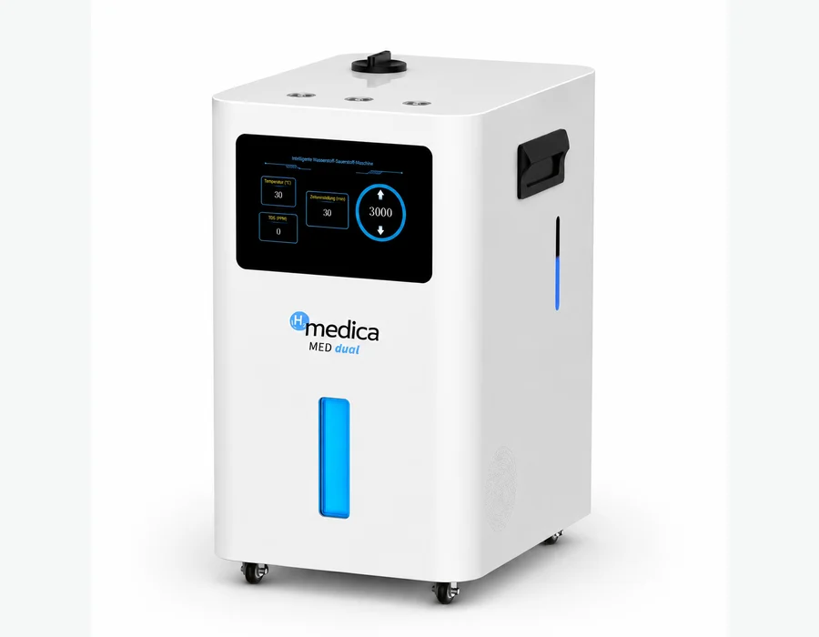 H2medica MED dual 3000 Wasserstoff-Sauerstoff-Inhalator